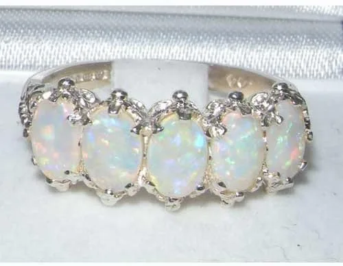 Miniatura 4 de Anillo de eternidad para mujer de plata de ley 925.