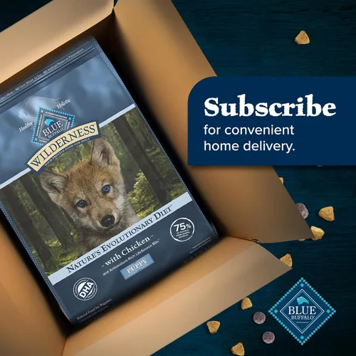 Miniatura 9 de Blue Buffalo Wilderness Puppy - Alimento seco para perros con alto contenido de proteínas con pollo real, sin granos, fabricado en los Estados