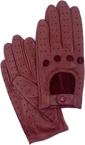 Miniatura 5 de MGGMOKAY Guantes de conducción de cuero genuino para mujer sin forro