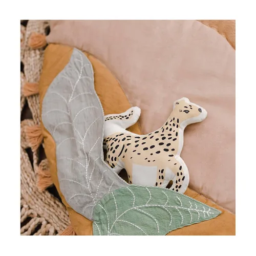 Miniatura 8 de Crane Baby Alfombra de juego, alfombra de suelo para bebés y niños pequeños, 36 x 36 pulgadas, zoológico safari