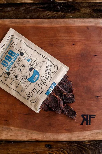 Miniatura 8 de Refrigerio de res Righteous Felon - Baby Blues BBQ - Bocadillos sin gluten - Refrigerio de res 100% natural, obtenido localmente y seco - Bocadillos