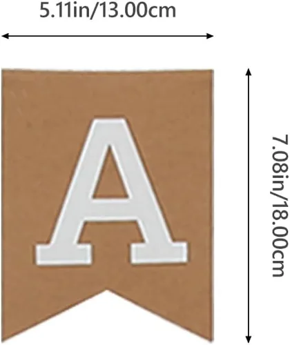 Miniatura 2 de Amosfun Banner de bienvenida a casa con letra alemana WILLKOMMEN ZUHAUSE - Guirnalda de banderines rústica para reuniones familiares, accesorios
