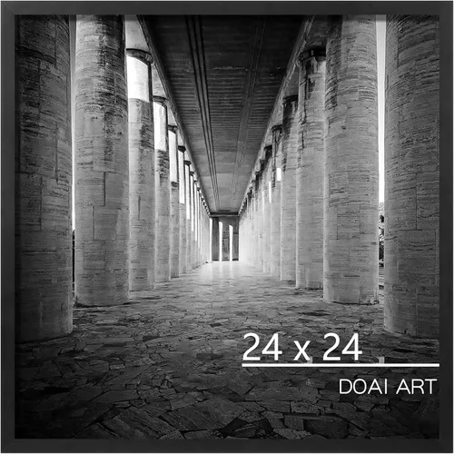 Miniatura 43 de DOAI ART Marco de póster de 16 x 20 pulgadas, paquete de 2 marcos de fotos de roble y veta de madera de 16 x 20 pulgadas para montaje en pared