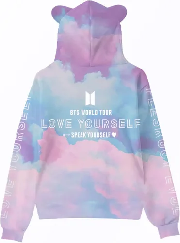 Miniatura 2 de Rpbznr Sudadera con capucha para mujer unisex para niñas con capucha Hallyu