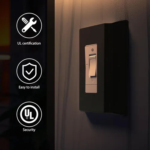 Miniatura 3 de Kanayu Extensor de caja eléctrica de 4/5 de una sola banda, con certificación UL, extensores de receptáculo para caja eléctrica e interruptor