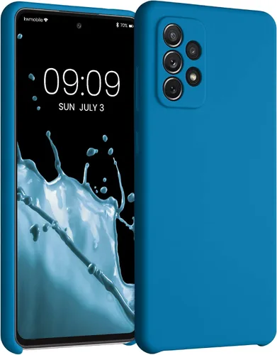 Miniatura 222 de kwmobile Funda Compatible con Samsung Galaxy A14 5G - Funda de teléfono de TPU y silicona con acabado suave - Verde Lima