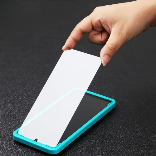Miniatura 3 de Ibywind Protector de pantalla para SamSung Galaxy A22 5G (6.6 pulgadas), con 2 piezas de vidrio templado, 1 protector de lente de cámara, 1 película