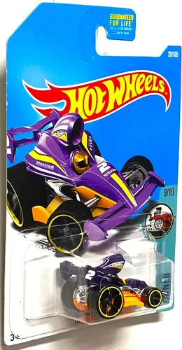 Miniatura 4 de Hot Wheels, 2017 Tooned, Tarmac Attack Mini Car [Púrpura] 29/365
