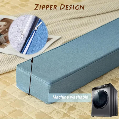 Miniatura 4 de Relleno de espacio de cama de tamaño personalizado, cierra el espacio entre la cabecera y el colchón para cama de puente de cama individual a King