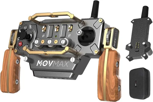 Miniatura 12 de MOVMAX Control remoto inalámbrico para DJI Osmo Pocket 4/3/2, soporte de teléfono Magsafe con joystick efecto Hall, batería de larga duración