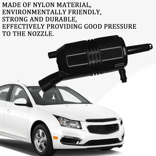 Miniatura 5 de Bomba de lavaparabrisas con junta de repuesto OEM#89025062 385-232316A 8-6710, bomba de motor de líquido lavaparabrisas compatible con Chevy, GMC