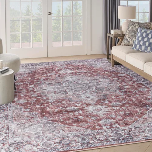 Miniatura 41 de Nourison Home New Concept - Alfombra lavable de 2 pies 2 pulgadas x 8 pies, fácil de limpiar, no se desprende, para dormitorio, sala de estar
