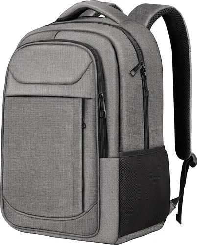 Miniatura 13 de Mochila de viaje para laptop de 17 pulgadas, resistente mochila de viaje profesional para hombres y mujeres, mochila de viaje para computadora Negro