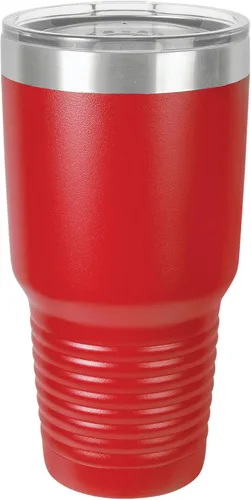 Miniatura 12 de Polar Camel Vaso aislado al vacío de acero inoxidable de 30 oz (negro)