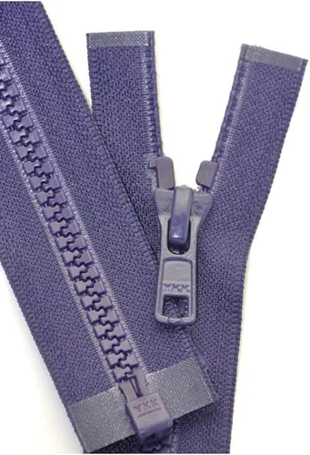 Miniatura 45 de YKK Cremallera Vislon de 22 pulgadas, 5 separadores de plástico moldeado, peso medio por cada uno (color seleccionado) (rosa azafrán - 806)