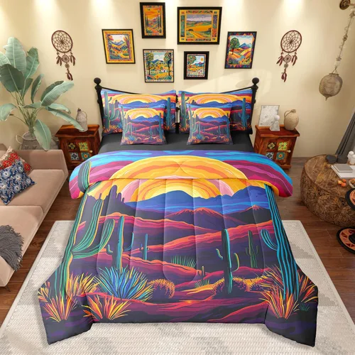 Miniatura 14 de Erosebridal Juego de edredón de 7 piezas con diseño de piano, cama Queen en una bolsa, juego de ropa de cama retro con notación musical de guitarra
