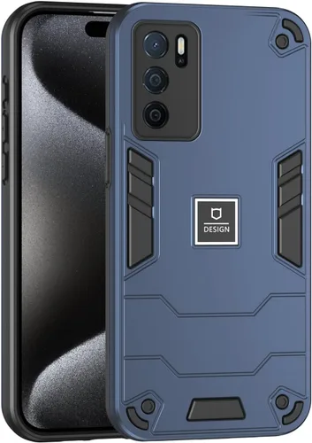 Miniatura 462 de Funda compatible con Huawei Y9 Prime (2019), compatible con Huawei Y9 Prime (2019) 4G STK-L21 2 en 1 [PC duro + TPU], funda de teléfono azul