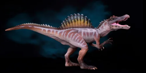 Miniatura 6 de Gemini&Genius Figura de Acción de Spinosaurus con Mandíbula Móvil, Juguete de Dinosaurio para Niños, Educación Científica Temprana sobre