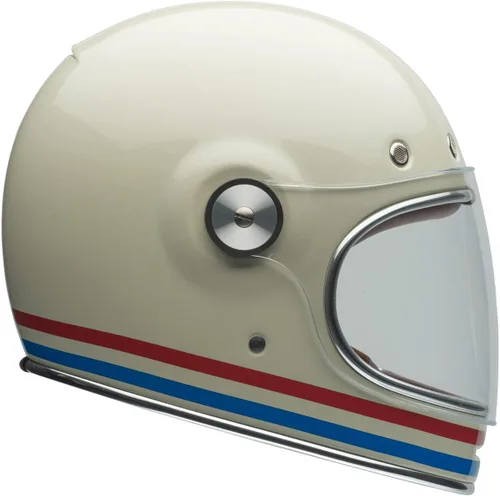 Miniatura 8 de Bell Bullitt - Casco (rayas blanco perlado brillante/rojo/azul - S)
