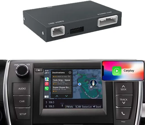 Carplay - Adaptador automático inalámbrico para Android Carplay, kit de readaptación para Toyota Touch2 y Entune2.0 2014-2019 apto para