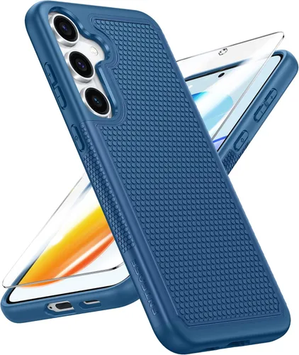Miniatura 66 de FNTCASE Funda para teléfono Galaxy A14-5G: protección contra caídas de grado militar Samsung A14 5G, probada contra caídas de 14 pies, protector