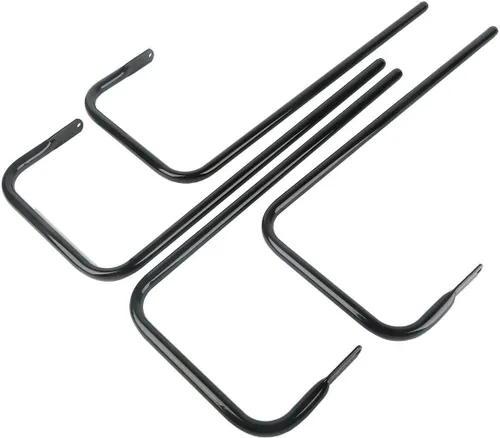 Miniatura 7 de TCT-MOTORPARTS Soporte de Montaje en Riel para Guardabarros de Bolsa para Harley Touring 1997-2008 FLHR y FLHT (Reemplazo H-D#91216-97)