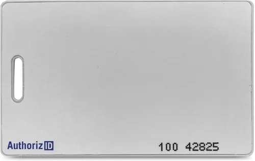 Miniatura 2 de 10 Tarjetas de control de acceso de proximidad de 26 bits Clamshell con código de instalación 197