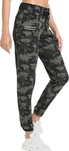 Miniatura 155 de Kcutteyg - Pantalones deportivos con bolsillos para mujer, diseño suave, ligero y de secado rápido, para entrenamiento, gimnasia, yoga y correr