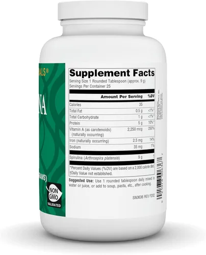 Miniatura 2 de Source Naturals Spirulina - para el apoyo del sistema inmunológico - 8 oz en polvo