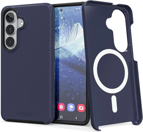 Miniatura 41 de Crave Para Samsung Galaxy S22 Caso, Funda De Doble Capa De Protección A Prueba De Golpes Para Samsung Galaxy S22 5G (6.1 Pulgadas) - Pizarra