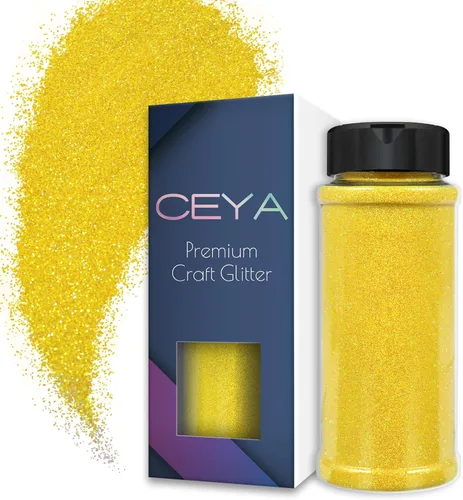 Miniatura 22 de Ceya Purpurina en polvo ultrafina de 3.8 onzas / 3.88 oz con purpurina blanca perla, 1/128 pulgadas, 0.008 pulgadas, 0.008 in para slime, resina