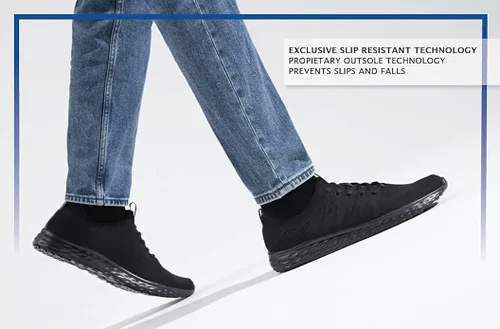 Miniatura 6 de Shoes for Crews Everlight - Zapatos de trabajo antideslizantes para hombre, transpirables, ligeros, con cordones, resistentes al agua