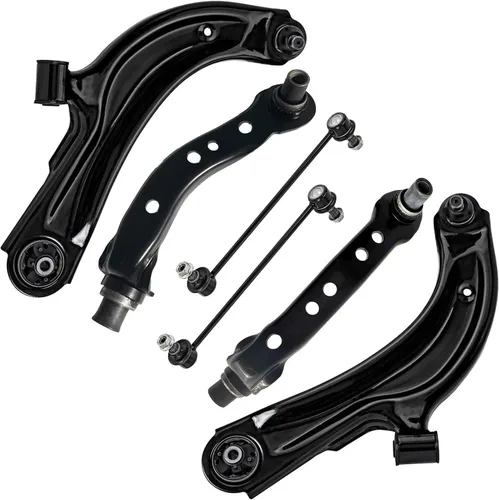 Miniatura 116 de Detroit Axle - Kit de extremo delantero para Chrysler 300 Dodge Charger Challenger 2011-2023, 2 brazos de control inferiores traseros 2 varillas