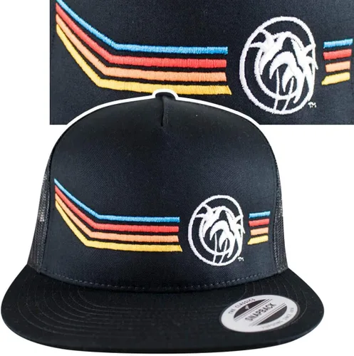 Miniatura 5 de Aquarius Gorra de béisbol unisex con diseño bordado, gorra de béisbol ajustable (negro)