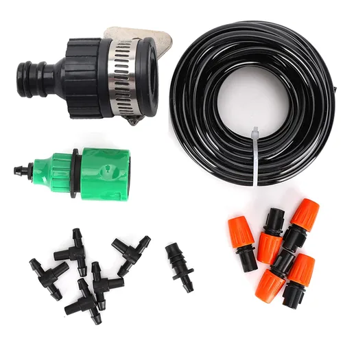 Miniatura 6 de Fydun Sistema automático de micro riego para plantas, accesorios para jardín, cama de flores, patio, césped, sistema de micro riego automático
