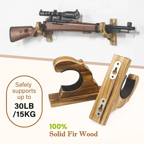 Miniatura 5 de Gun Rack for Wall Marrón