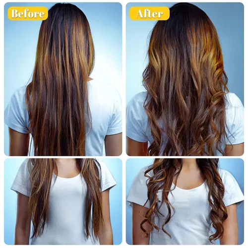 Miniatura 6 de Anezus - Juego de rulos de autoagarre, 36 piezas, 4 tamaños (Jumbo, Grande, Mediano, Pequeño) con pinzas para cabello largo, mediano, corto, grueso