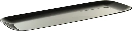 Miniatura 7 de Bandeja rectangular blanca para servir (paquete de 2) – Bandeja desechable de 17.5 pulgadas para aperitivos, frutas y platos para servir, bandeja