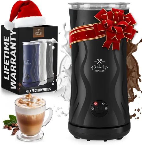 Miniatura 21 de Varita de espumador de leche mini y potente – Potente espumador de café de mano, mezclador de bebidas operado con batería – Tamaño de bolsillo Azul