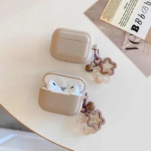 Miniatura 4 de Clouds - Funda de TPU compatible con AirPods Pro (primera generación) con llavero, bonita funda protectora flexible a prueba de golpes para AirPods