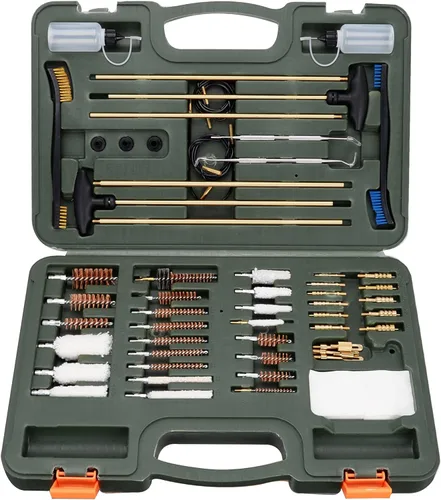 Miniatura 9 de BOOSTEADY Kit de Limpieza Universal de Armas Kit de Limpieza de Escopeta y Pistola con Estuche de Transporte Organizado y Ligero Suministros