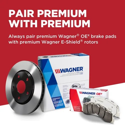 Miniatura 6 de Wagner Brake OEX OEX1337 Juego de pastillas de freno de disco Cerámica Premium