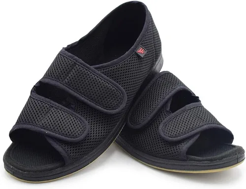 Miniatura 7 de W&LESVAGO Sandalias diabéticas para mujer, ancho ajustable para artritis y edema zapatos MS7008