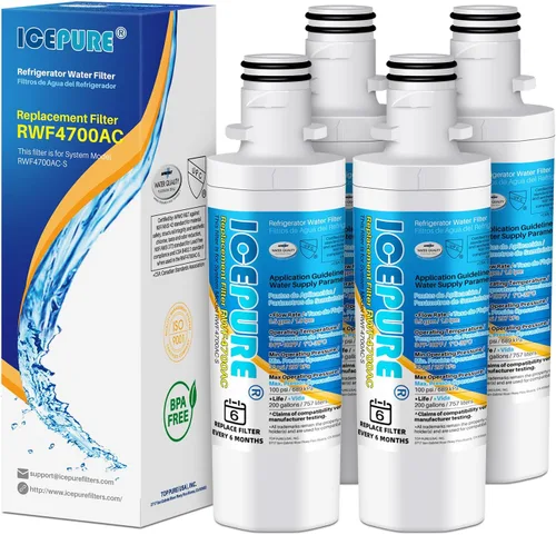 Miniatura 10 de ICEPURE Reemplazo ADQ747935 para LG LT1000P MDJ64844601, Kenmore Elite 46 9980, ADQ74793501 LT1000PC LT1000 ADQ74793502, LMXC23796S, LMXS28626S
