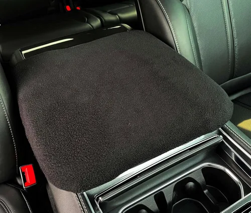 Miniatura 2 de Car Console Covers Plus Fabricado en Estados Unidos diseñado para adaptarse tanto a consolas de asiento delantero como trasero para Nissan Armada