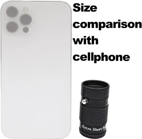 Miniatura 8 de Monocular de primer plano diseñado para usuarios de baja visión que tienen discapacidad visual. Monoculares de aumento de tamaño mini para visión a