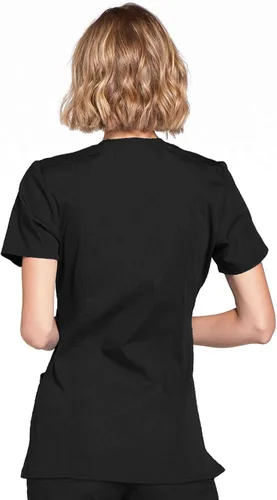 Miniatura 5 de Cherokee Women's Workwear Originals Mock Wrap Scrubs Shirt