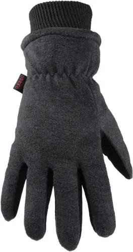 Miniatura 8 de OZERO Winter Gloves Deerskin Suede Leather and Insulated Polar Fleece Water Resistant Thermal Gifts for Men and Women