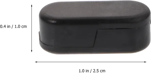 Miniatura 2 de Levemolo Paquete de 25 clips de conector de cadena vertical para persianas enrollables, accesorios de ventana de repuesto de 0.78 x 0.39 x 0.27