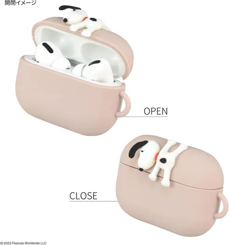 Miniatura 3 de Gourmandies SNGG-39B Peanuts - Funda de silicona para AirPods Pro (2ª generación), colgante